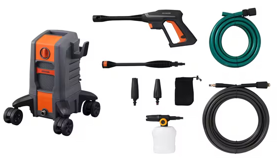 高圧洗浄機 オレンジ