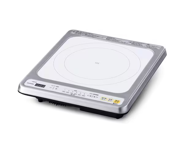 1口ビルトインIHクッキングヒーター ホワイト