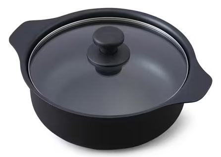 IHコンロ用鍋 単品 24cm ブラック