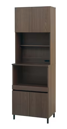 キッチンキャビネット ウォールナット