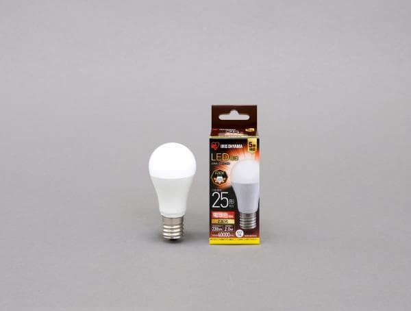 LED電球 E17 広配光 25形相当 電球色