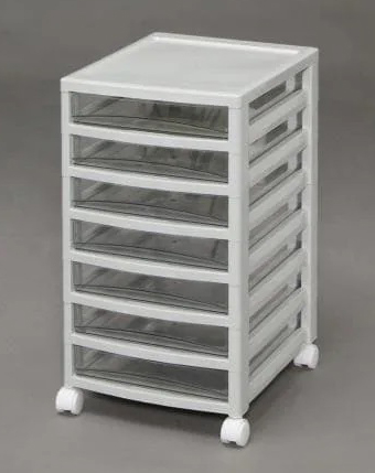 オフィスチェスト浅7段