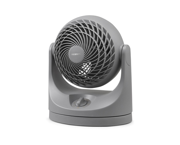 サーキュレーター 8畳 首振り マカロン型 グレー