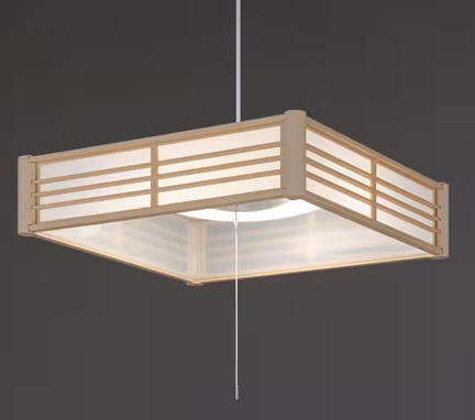 和風LEDペンダントライト 調光 6畳