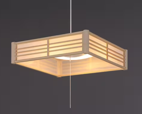 和風LEDペンダントライト 調光調色 6畳