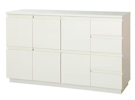 リビングキャビネット オフホワイト