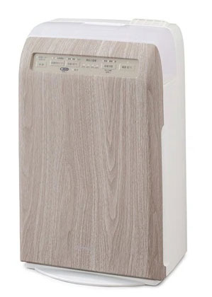 加湿空気清浄機 10畳デザインモデル 白木目