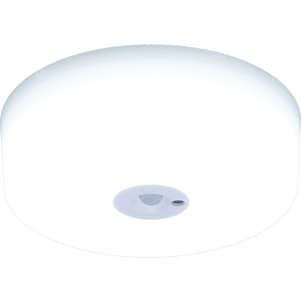 小型シーリングライト メタルサーキットシリーズ 600lm 人感センサー付 電球色