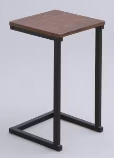 サイドテーブル ブラウンオーク/ブラック