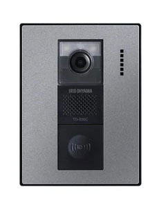 テレビドアホン ブラックフレーム/ガンメタリック