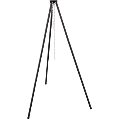 焚き火三脚 ブラック