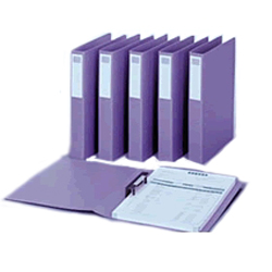 ページプリンタ用バインダーA4版(6冊/箱)