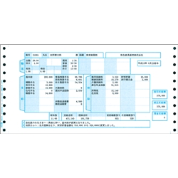 給与明細書(連続用紙)