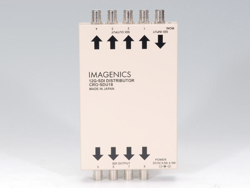 1入力8出力12G-SDI分配器