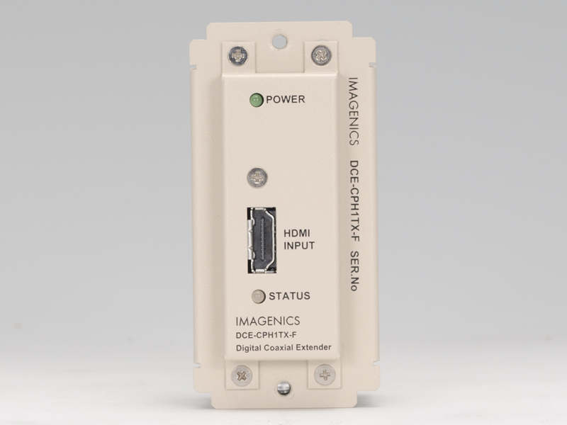 HDMI（DVI）信号同軸延長器・送信器