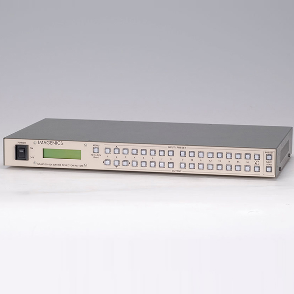 16入力16出力SDIマトリックスセレクター