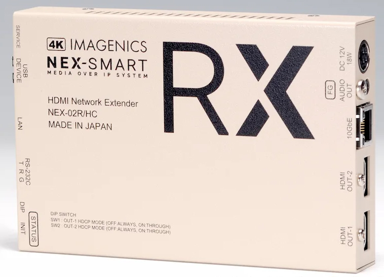 HDMIネットワーク受信器（CAT6Aケーブル伝送タイプ)