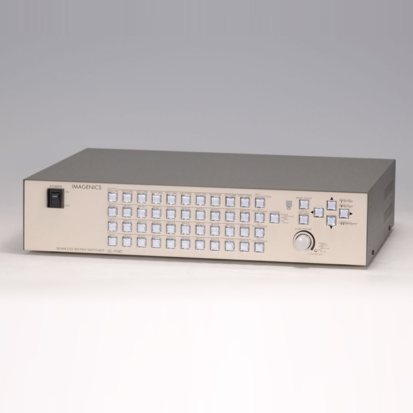 10入力4出力マルチシグナル対応シームレスマトリックススイッチャー