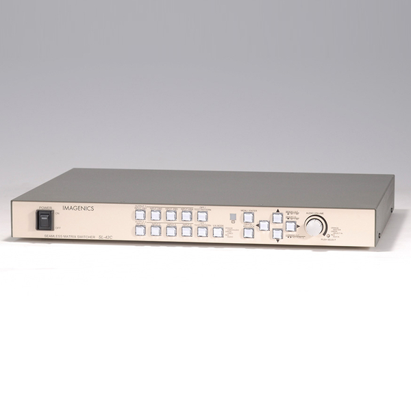 4入力2出力マルチシグナル対応シームレスマトリックススイッチャー