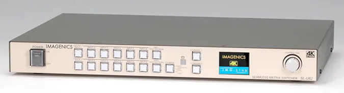 4K対応マルチシグナルシームレスマトリックススイッチャー