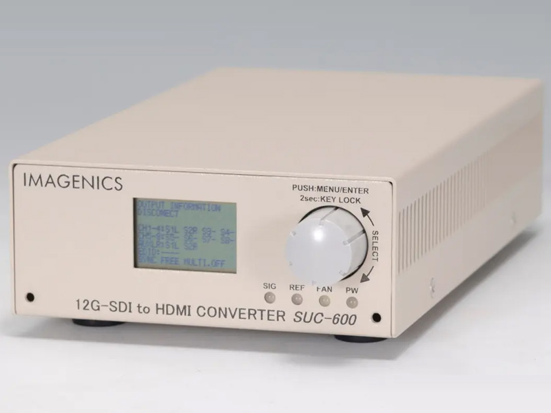 HD/3G/6G/12G-SDI to HDMI スキャンコンバーター
