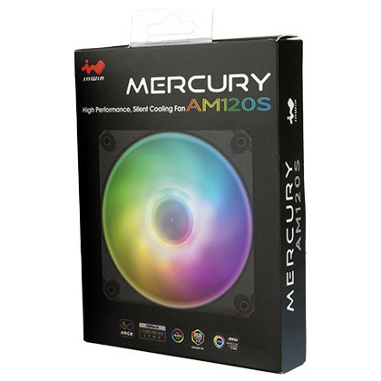 Mercury AM120S 120mm ARGB ケースファン 1個