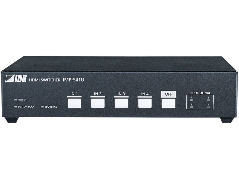 4入力1出力 4K60Hz対応 HDMI切替器