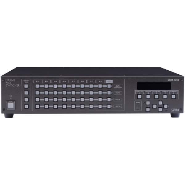 4K対応スキャンコンバータ内蔵デジタルマルチスイッチャ
