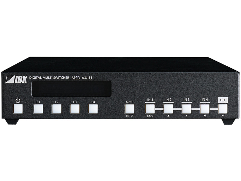 4入力1出力 4K@60対応 デジタルマルチスイッチャー HDBaseT出力モデル
