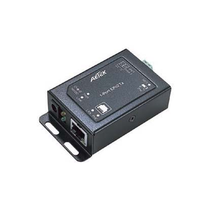 PoE Plus対応IP長距離2ワイヤー伝送 1ポート送信器