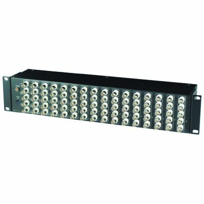 AHD/HD-TVI/HDCVI/コンポジット対応16入力各4出力映像分配器