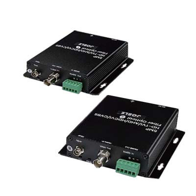 AHD/HD-TVI/HDCVI/コンポジット 1映像・RS485光ファイバー長距離伝送装置