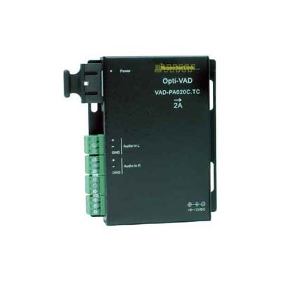 2系統音声光ファイバー伝送 送信器