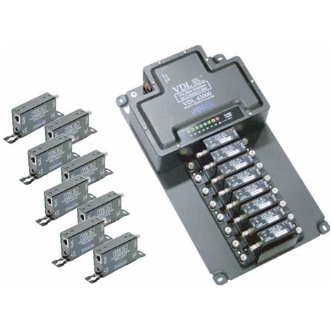 8chイーサネット・電源 同軸ケーブル伝送装置