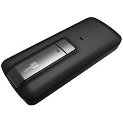 スマートフォン、タブレット用ワイヤレス二次元バーコードリーダー (黒)