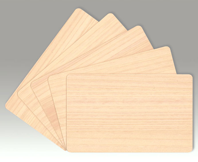 木のICカード：100枚セット