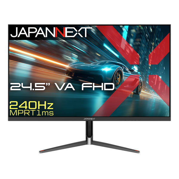 ゲーミング液晶ディスプレイ 24.5型/1920×1080/HDMI×1、DP×1/ブラック/スピーカー無/2年保証