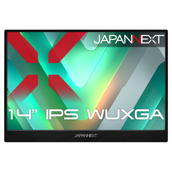 液晶ディスプレイ 14型/1920×1200/miniHDMI×1、USB-C×2/ブラック/スピーカー有/2年保証