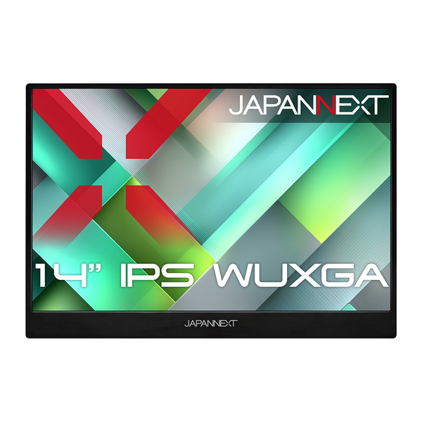 液晶ディスプレイ 14型/1920×1200/miniHDMI×1、USB-C×2/ブラック/スピーカー有/2年保証