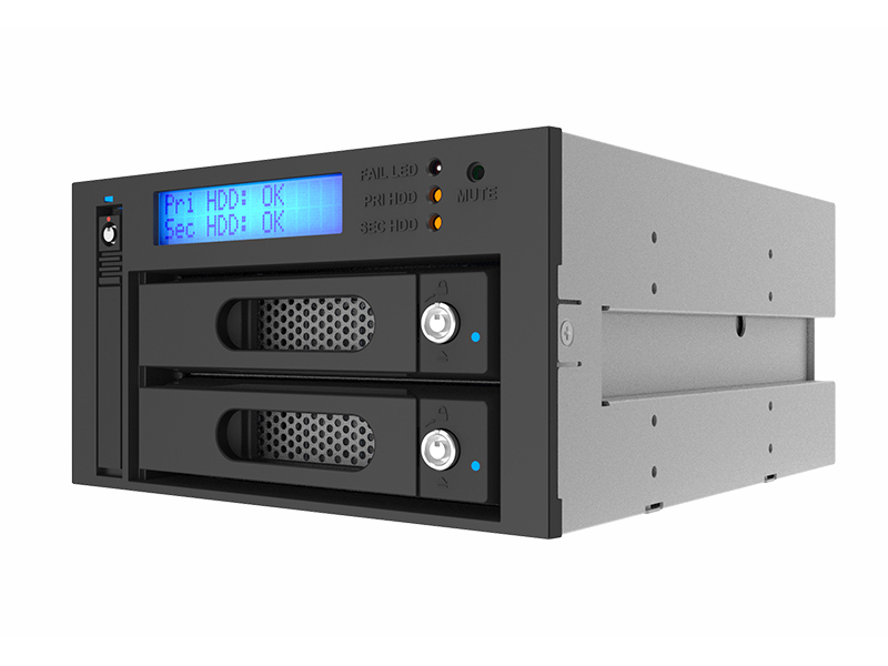 内蔵 6G RAIDユニット LCDディスプレイ鍵付