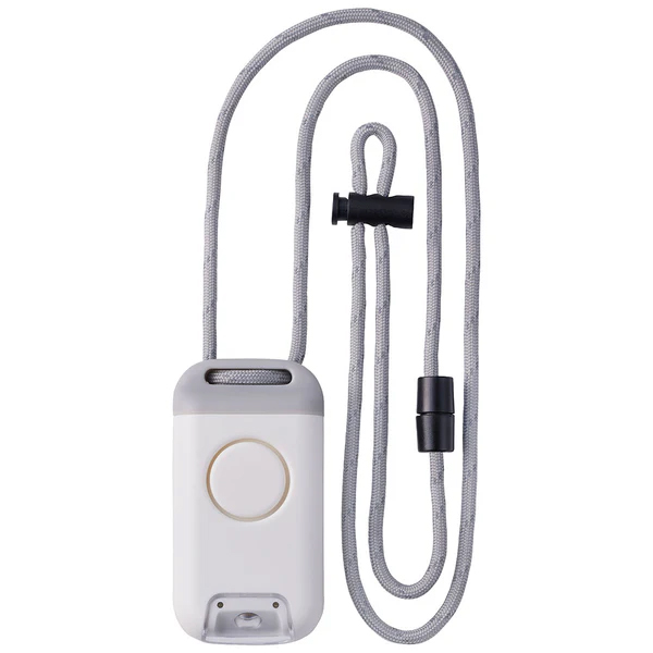 防犯ブザー付きポータブルライト「ポタラ」 白