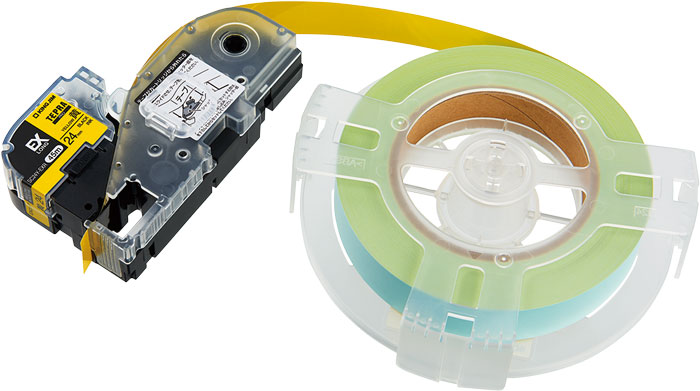 テプラPROテープ EX詰替ロングテープ 黄 24mm幅