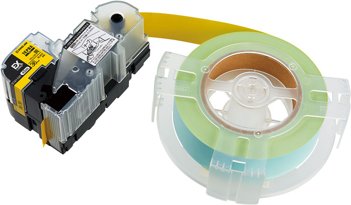 テプラPROテープ EX詰替ロングテープ 黄 36mm幅