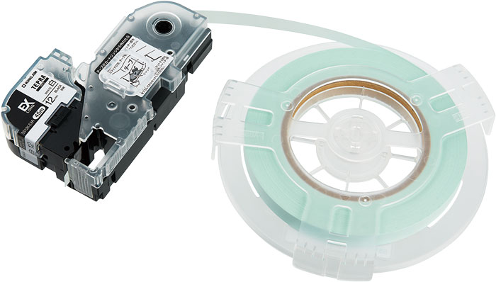 テプラPROテープ 詰替用EXロングテープ 白ラベル 12mm幅