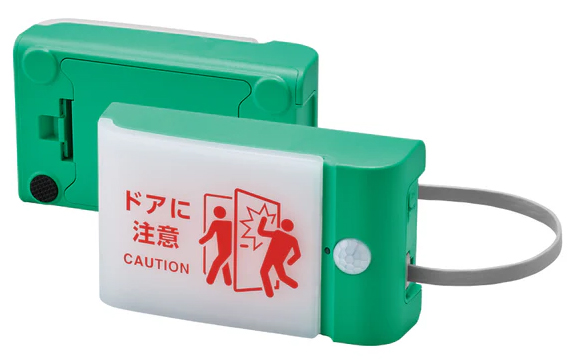 扉につけるお知らせライト（有線タイプ） 緑