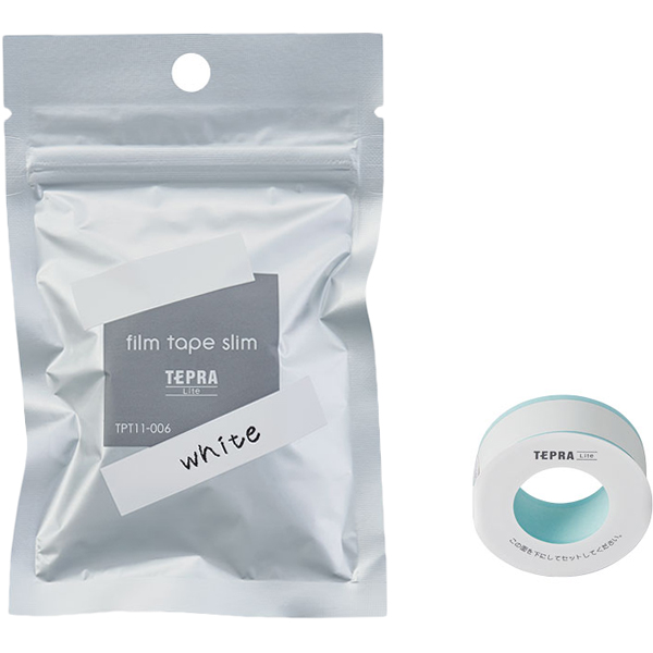 「テプラ」Lite フィルムテープ 11mm ホワイト