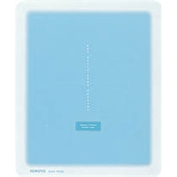 マウスパッド <コロレー> ボール式&光学式対応Wタイプ ブルー