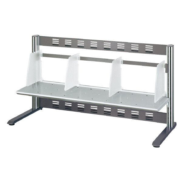 デスクシェルフ <RESPACE-F> (W800・棚1段) シルバー