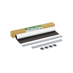 マグネットホワイトボード<マグボ>(シートタイプ) フレーム付き 無地(W600×H450mm)