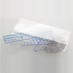 定規セット<まなびすと>直線定規 三角定規 分度器専用ケース付き